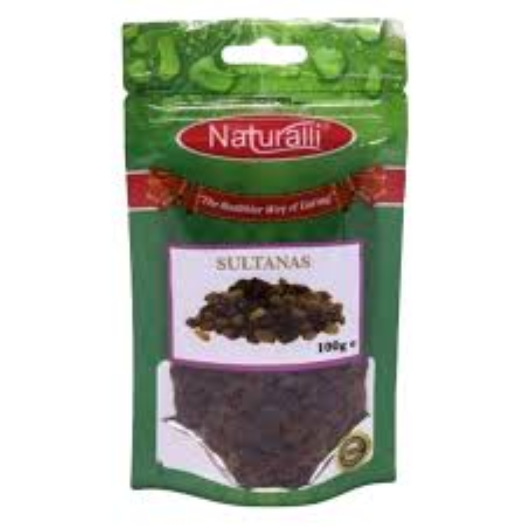 NATURALLI SULTANAS 100G